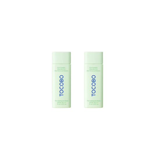 Wholesale TOCOBO - Cica Calming Sun Serum SPF50+ PA++++ - 50ml 2ea Set | Carsha