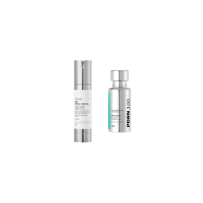 Wholesale VT - PDRN Essence 100 - 30ml + Mild Reedle Shot 50 - 50ml Set | Carsha