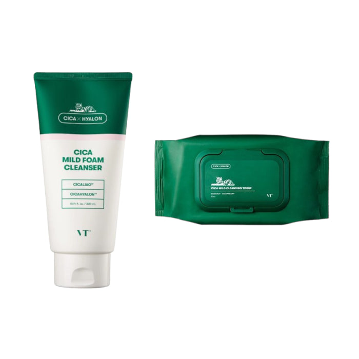 Wholesale VT - Cica Mild Cleansing Set | Carsha