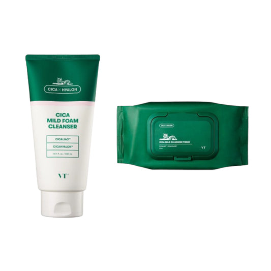 Wholesale VT - Cica Mild Cleansing Set | Carsha