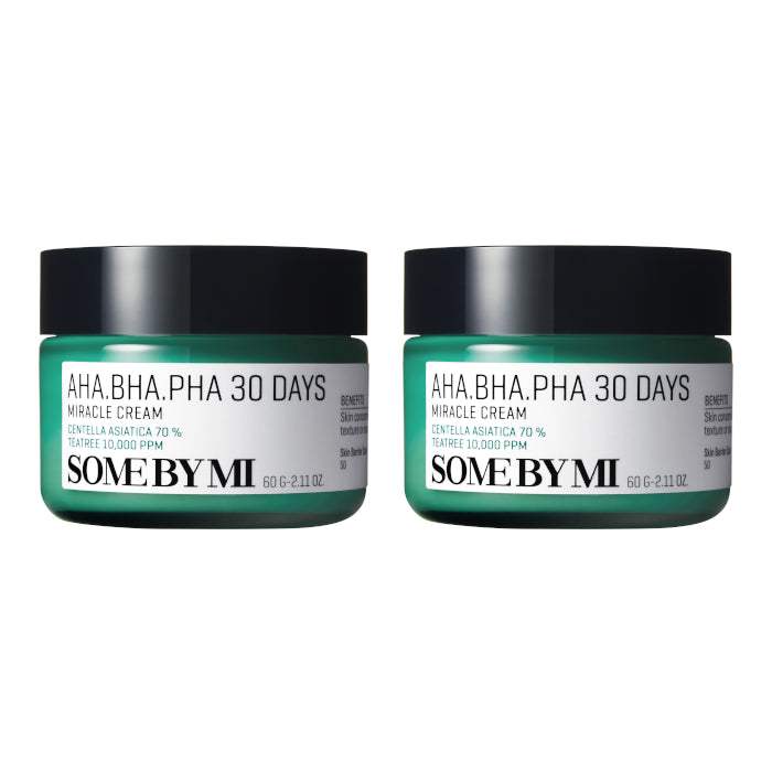 Wholesale SOME BY MI - AHA-BHA-PHA 30 Days Miracle Cream - 60g 2ea Set | Carsha