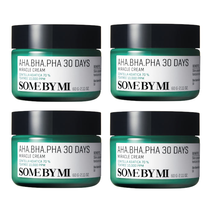 Wholesale SOME BY MI - AHA-BHA-PHA 30 Days Miracle Cream - 60g 4ea Set | Carsha