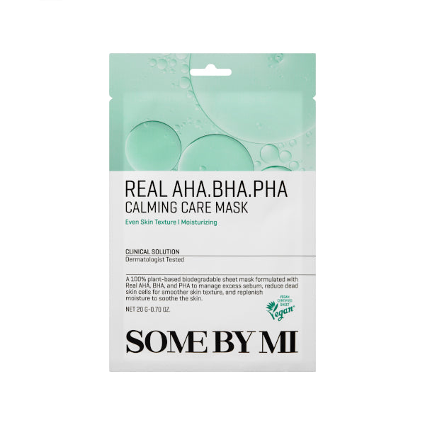 Wholesale SOME BY MI - Real AHA-BHA-PHA Calming Care Mask - 1pc | Carsha