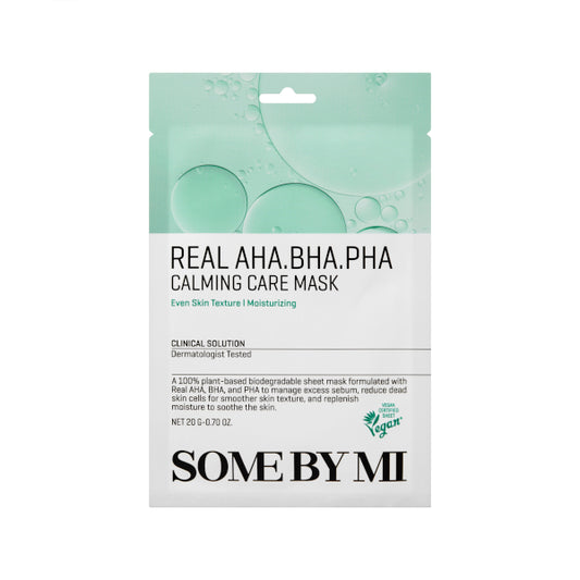 Wholesale SOME BY MI - Real AHA-BHA-PHA Calming Care Mask - 1pc | Carsha