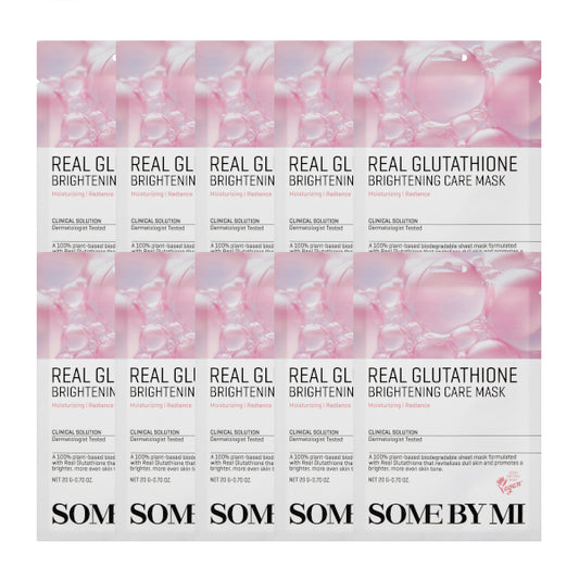 Wholesale SOME BY MI - Real Glutathione Brightening Care Mask - 10pcs | Carsha