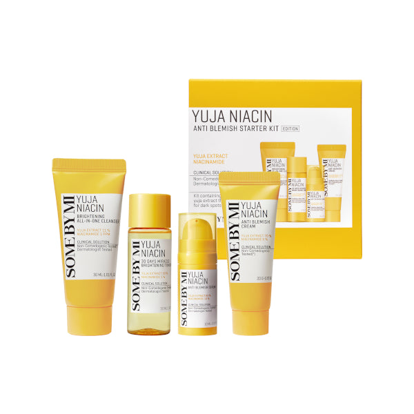 Wholesale SOME BY MI - Yuja Niacin Anti Blemish Starter Kit Edition - 4 items | Carsha