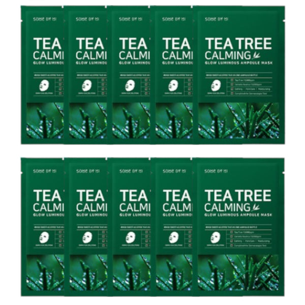 Wholesale SOME BY MI - Tea Tree Calming Glow Luminous Ampoule Mask - 10pcs | Carsha