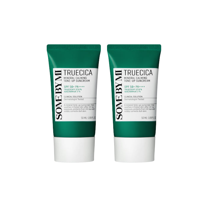 Wholesale SOME BY MI - Truecica Mineral Calming Tone-Up Suncream SPF50+ PA++++ - 50ml 2ea Set | Carsha