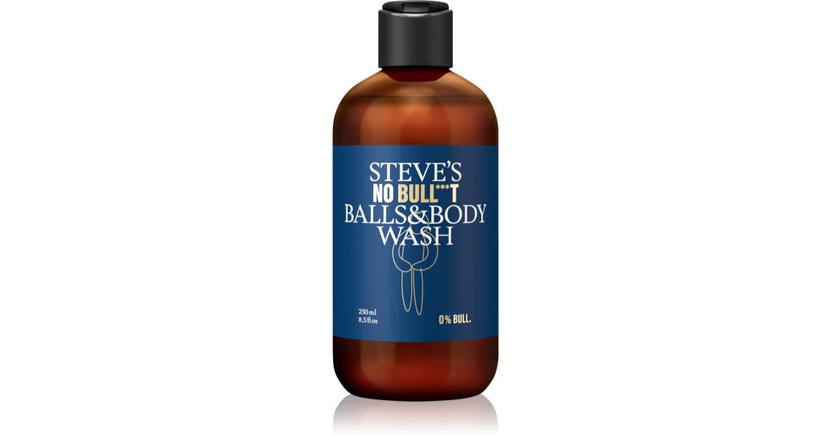 Steve's gel doccia per palle e tutto il corpo (Balls & Body Wash) 250 ml
