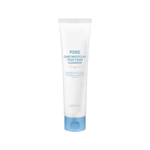 Wholesale SWANICOCO - Pore Care Whiteclay Pack Foam Cleanser - 100ml | Carsha