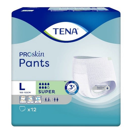 Wholesale Tena Proskin Pants Intimo Assorbente Super Taglia L x12 | Carsha