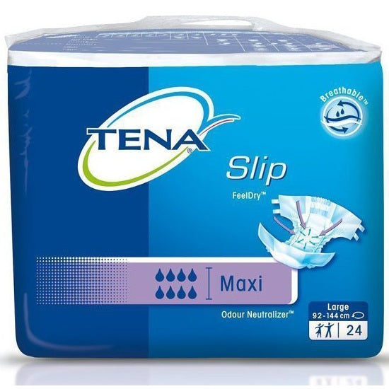 Wholesale Tena Slip Maxi Large 92 - 144cm Confezione da 24 | Carsha