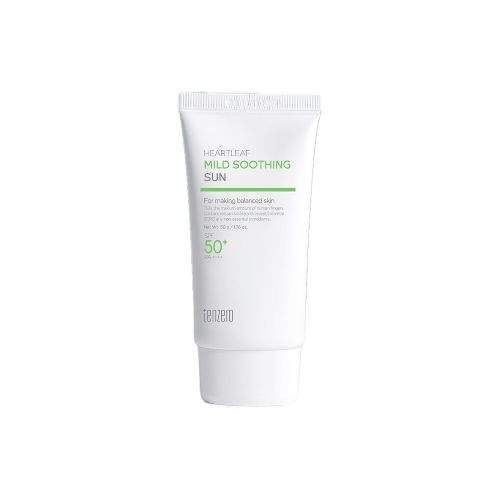Wholesale tenzero - Heartleaf Mild Soothing Sun SPF50+ PA++++ - 50g | Carsha