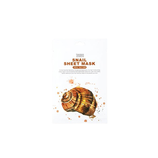 Wholesale tenzero - Snail Sheet Mask - 1pc | Carsha