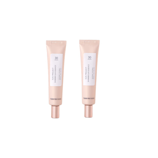 Wholesale THANK YOU FARMER - Sun Project Shimmer Sun Essence - 40ml 2ea Set | Carsha
