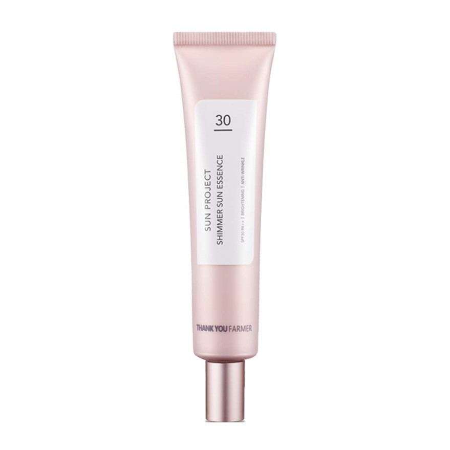 Wholesale THANK YOU FARMER - Sun Project Shimmer Sun Essence SPF30+ PA++ - 40ml | Carsha