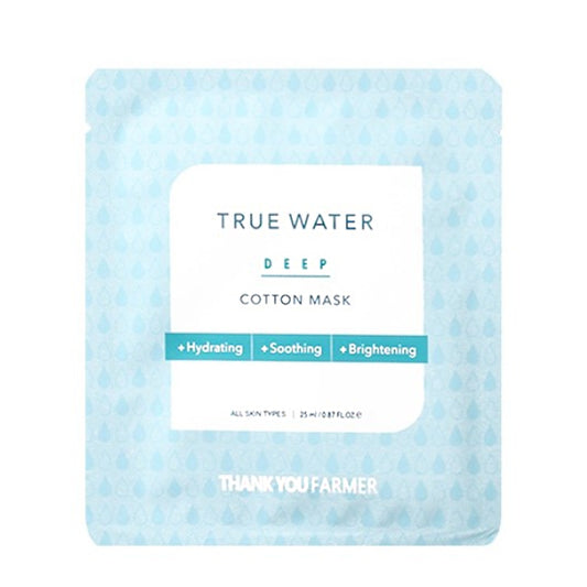 Wholesale THANK YOU FARMER - True Water Deep Cotton Mask - 1pc | Carsha
