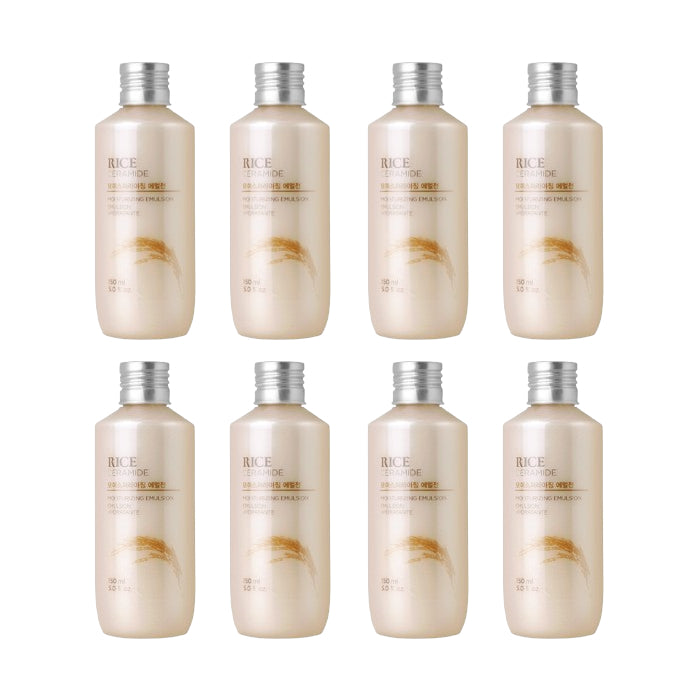 Wholesale THE FACE SHOP - Rice & Ceramide Moisturizing Emulsion - 150ml 8ea Set | Carsha