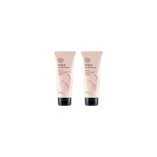 Wholesale THE FACE SHOP Rice Water Bright Foaming Cleanser - 300ml 2ea Set | Carsha