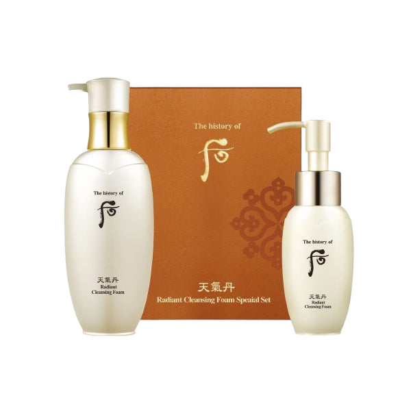 Wholesale The History of Whoo - Cheongidan Radiant Cleansing Foam Special Set - 200ml + 50ml | Carsha