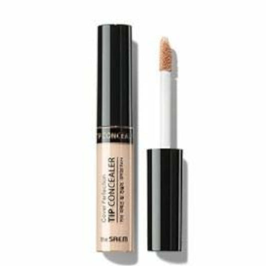Wholesale Deal The Saem - Cover Perfection Tip Concealer SPF28 PA++ - 6.5g - 1.25 Light Beige | Carsha