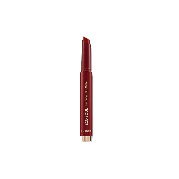 Wholesale The Saem - Eco Soul Kiss Button Lips Matte - 2g - 05 Brick Red | Carsha