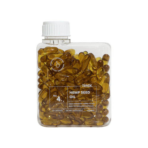 Wholesale TONIK - Hemp Seed Oil Capsules - 120 Capsules | Carsha