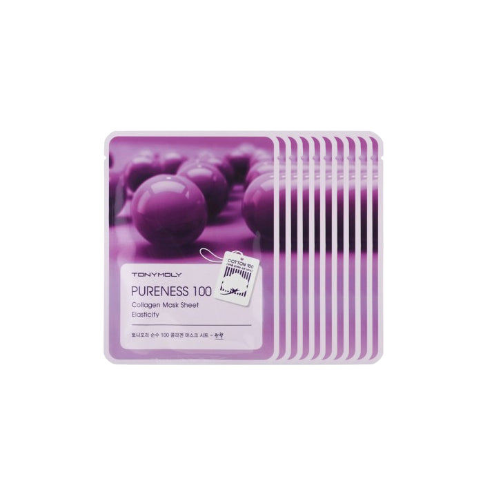 Wholesale TONYMOLY - Pureness 100 Mask Sheet - Collagen 10ea Set | Carsha