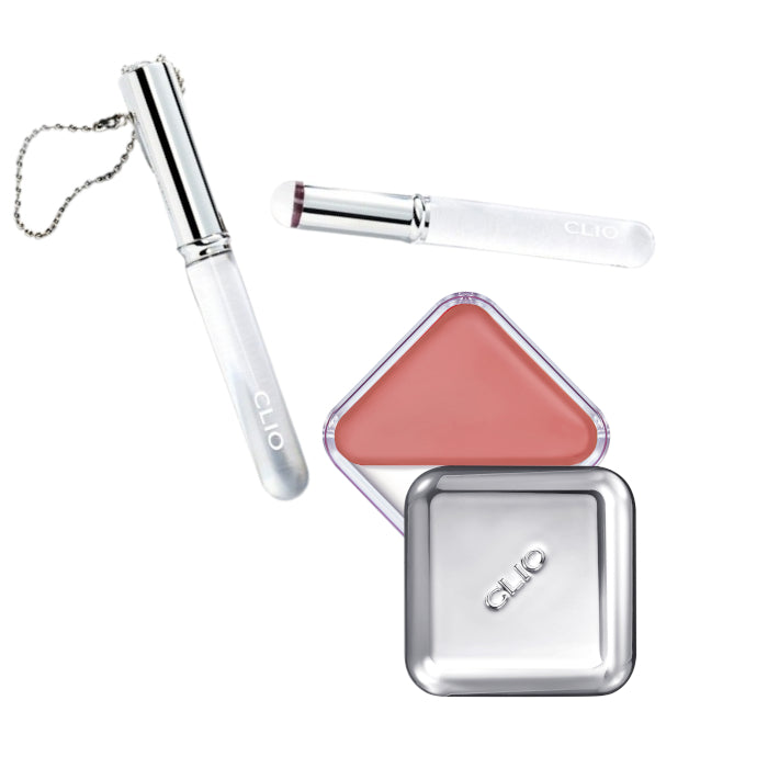 Wholesale CLIO - Essential Lipcheek Tap 03 Rosy Blow + Lip Brush Set | Carsha