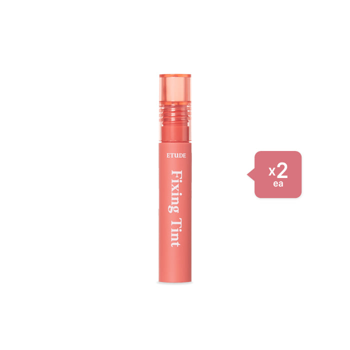 Wholesale Deal ETUDE - Mask Proof Fixing Tint - 4g - 02 Vintage Red 2ea Set | Carsha