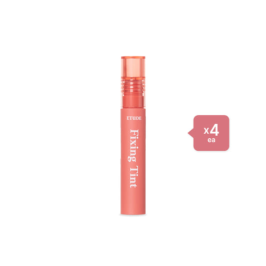 Wholesale Deal ETUDE - Mask Proof Fixing Tint - 4g - 02 Vintage Red 4ea Set | Carsha