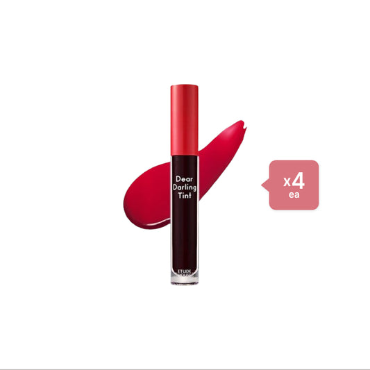 Wholesale Deal Etude - Dear Darling Water Gel Tint - RD302 Dracula Red/5g 4ea Set | Carsha