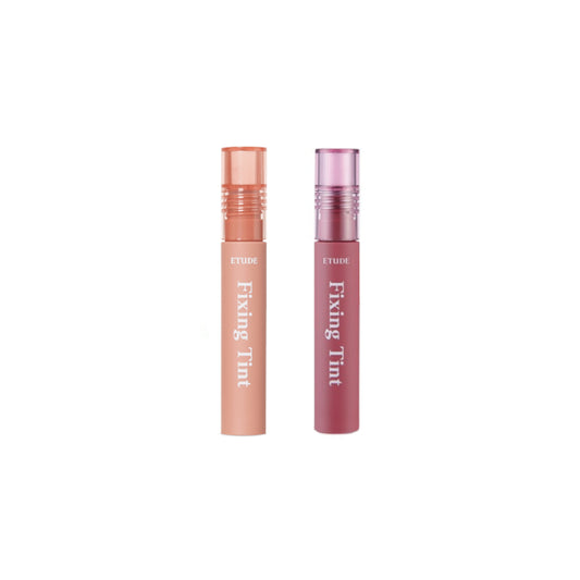Wholesale ETUDE - Mask Proof Fixing Tint - 4g - 04 Ginger Milktea 1ea + 07 Cranberry Plum 1ea Set | Carsha
