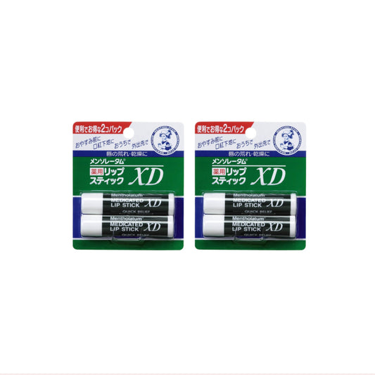 Wholesale Rohto Mentholatum - Medicated Lip Stick XD - 2 pcs 2ea Set | Carsha