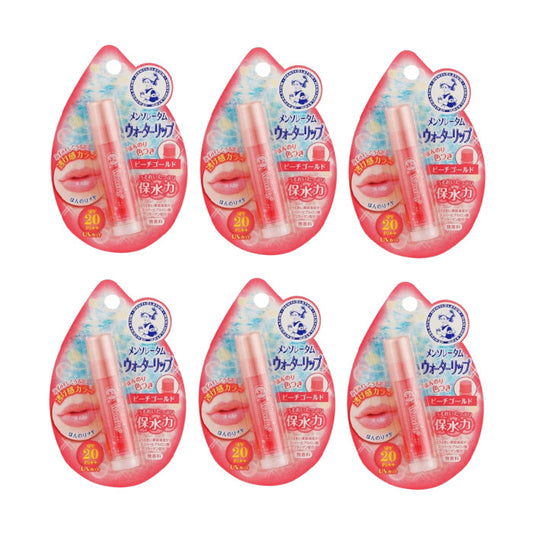 Wholesale Rohto Mentholatum - Water Lip Colour Balm SPF 20 PA++ - 1pc - Peach Gold 6ea Set | Carsha