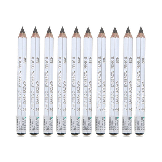 Shiseido - Eyebrow Pencil - 02 Dark Brown (10ea) Set