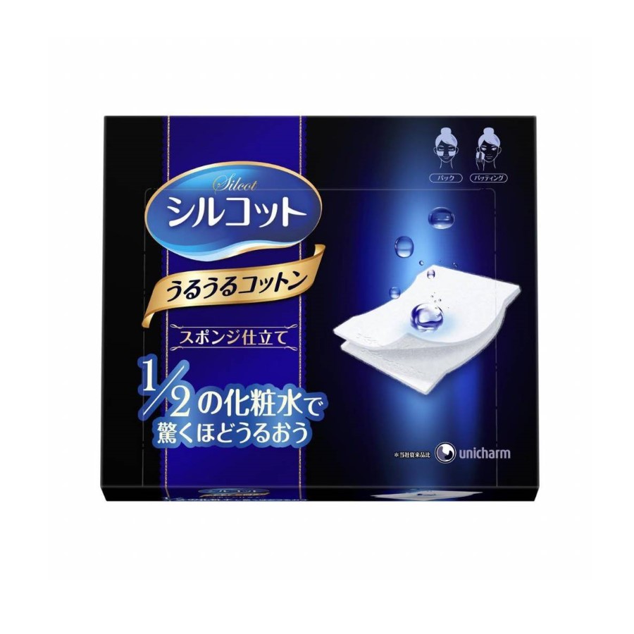 Wholesale Deal unicharm - Silcot Sponge Touch Moisturizing Cotton Pads | Carsha
