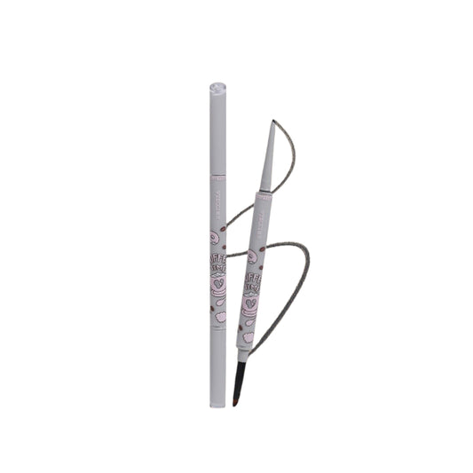 Wholesale VEECCI - Coffee Series Double-Ended Eyeliner Gel Pencil - 60mg - S01 Soft Matt Black | Carsha