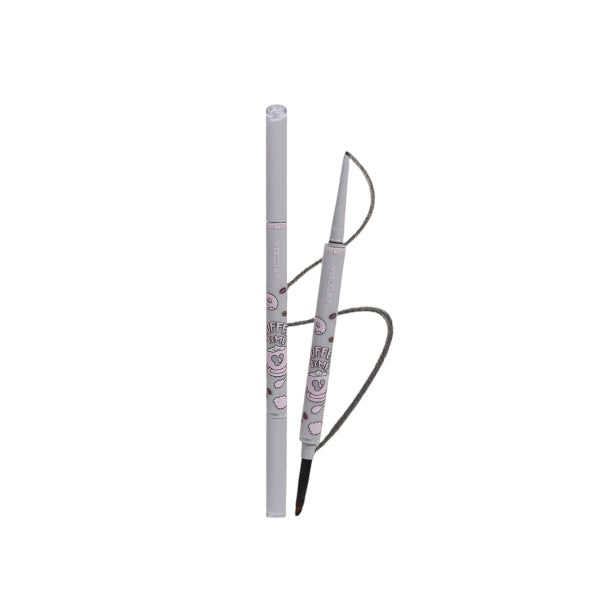 Wholesale VEECCI - Coffee Series Double-Ended Eyeliner Gel Pencil - 60mg - S01 Soft Matt Black | Carsha