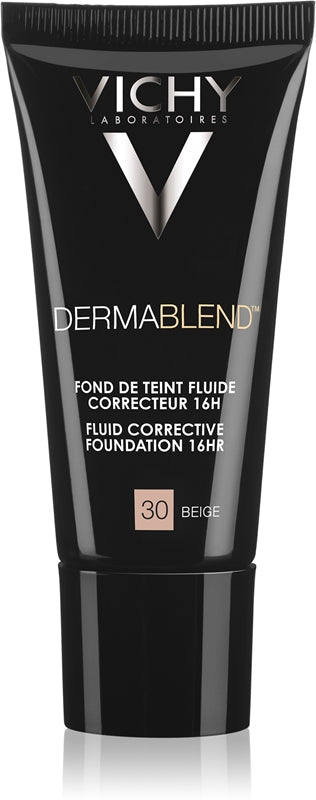 Vichy Dermablend Fondotinta Fluido Correttore 30 Beige 30ml