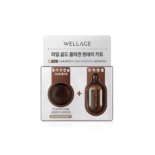 Wholesale Wellage - Real Gold Collagen One Day Kit - 1pc | Carsha