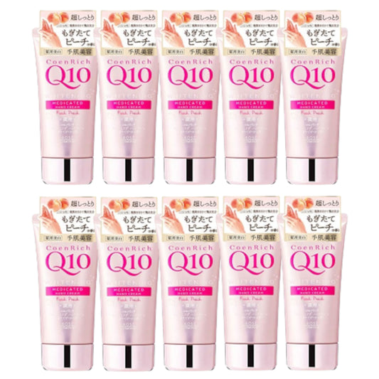 Wholesale Kose - Coenrich Q10 Medicated Hand Cream - Fresh Peach - 80g 10ea Set | Carsha