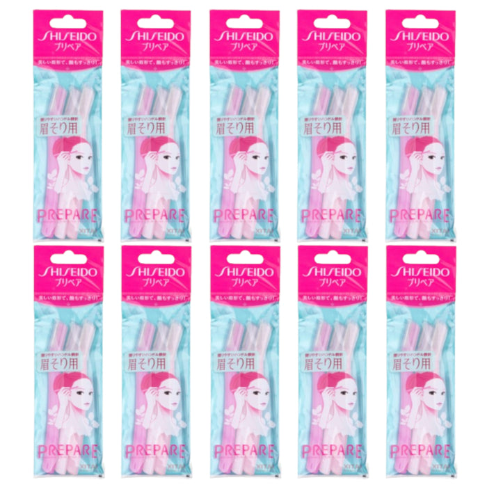 Wholesale Shiseido - Prepare Eyebrow Razor - 3pcs 10ea Set | Carsha