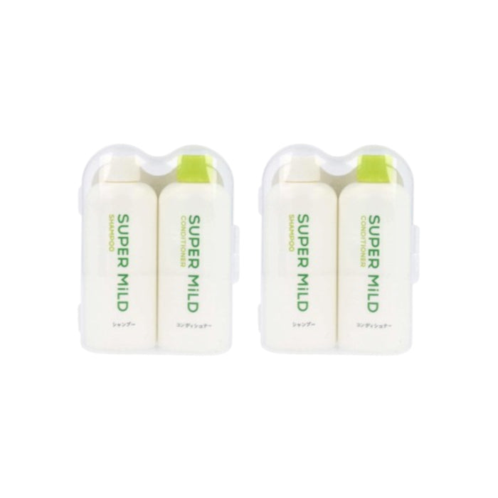 Wholesale Shiseido - Super Mild Shampoo & Conditioner Mini Size Set - 50ml X 2 2ea Set | Carsha