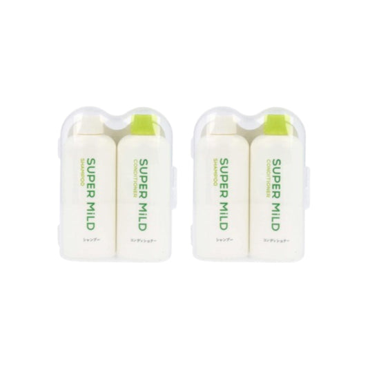 Wholesale Shiseido - Super Mild Shampoo & Conditioner Mini Size Set - 50ml X 2 2ea Set | Carsha