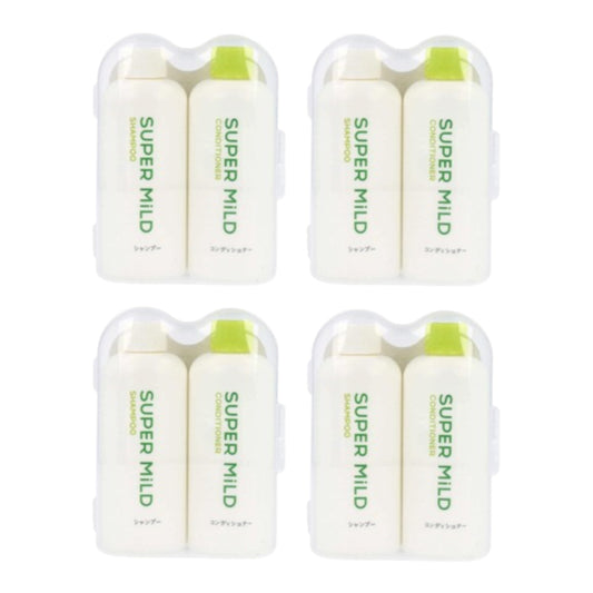Wholesale Shiseido - Super Mild Shampoo & Conditioner Mini Size Set - 50ml X 2 4ea Set | Carsha