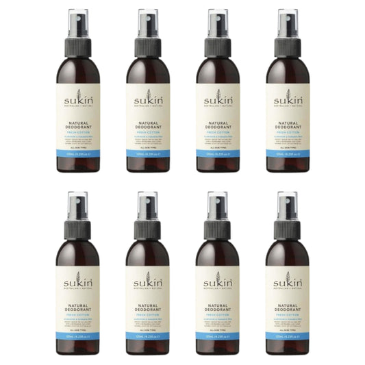 Wholesale Sukin - Natural Deodorant Fresh Cotton - 125ml 8ea | Carsha
