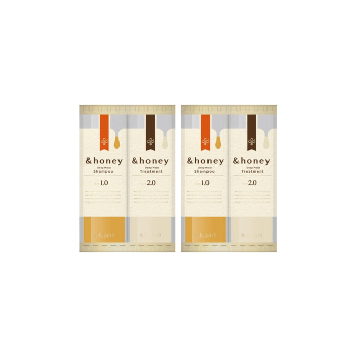 Wholesale ViCREA - & honey Deep Moist Shampoo & Treatment Trial Set - 10ml+10ml - 2ea Set | Carsha