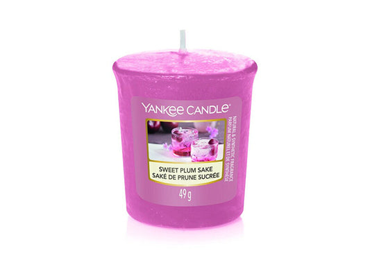 Yankee Candle Candela votiva aromatica Sake di prugne dolci 49 g