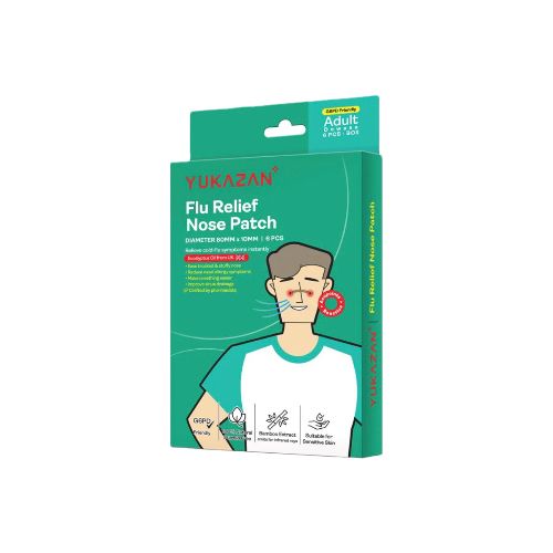 Wholesale YUKAZAN - Adult Flu Relief Nose Patch - 6pcs | Carsha